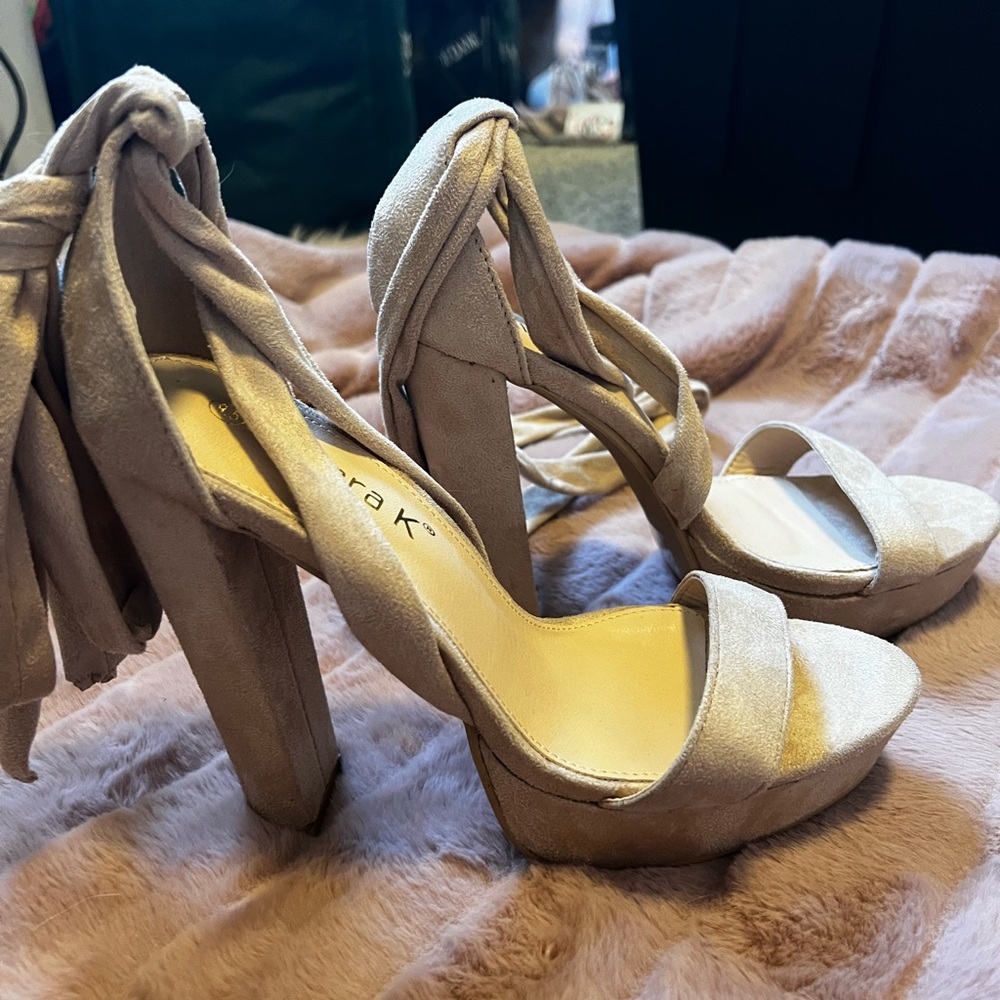 Lace Up Heels